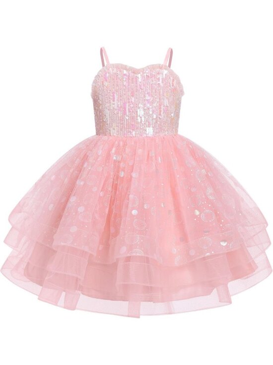 Other - Sparkly Fairy Dress for Toddler Girls - Tulle Pageant Party Birthday Outfit